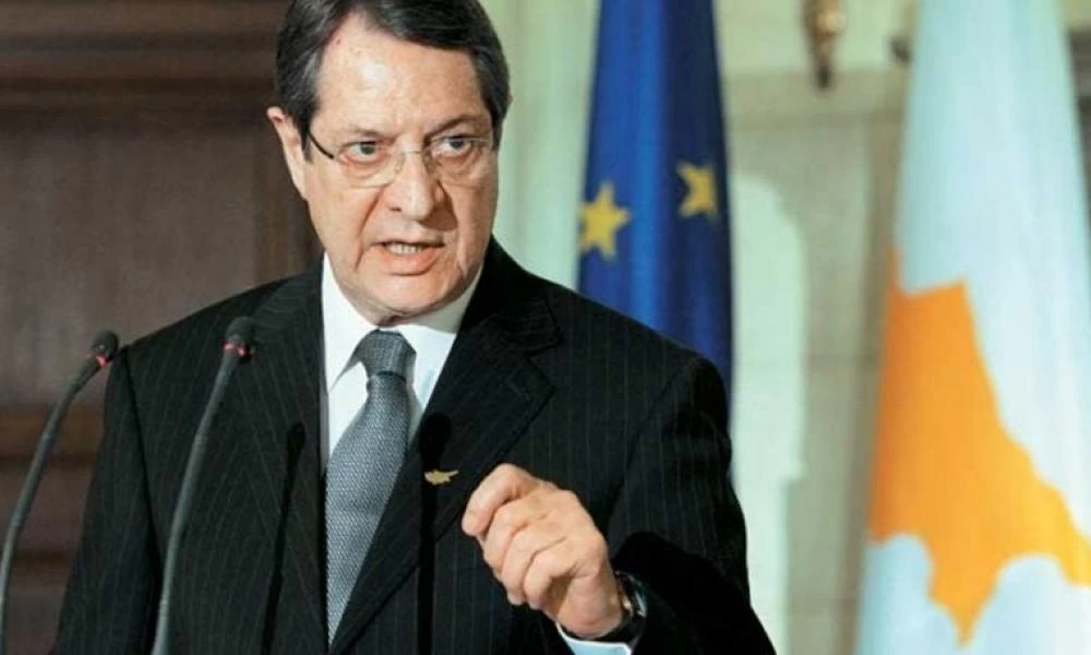 Αναστασιάδης: Ευθύνη της Ευρώπης να αντιδράσει στις αυθαιρεσίες της Τουρκίας